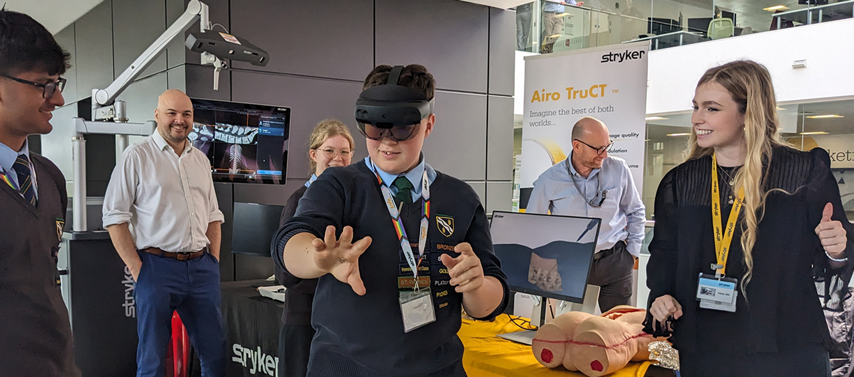 Kennet pupils attend a careers fair