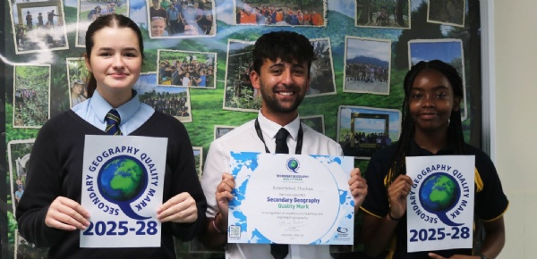 Kennet School receives Secondary Geography Quality Mark accreditation